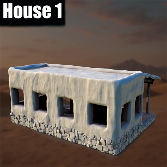 Ancient Desert Village House #1