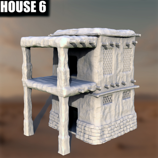 Ancient Desert Village House #6