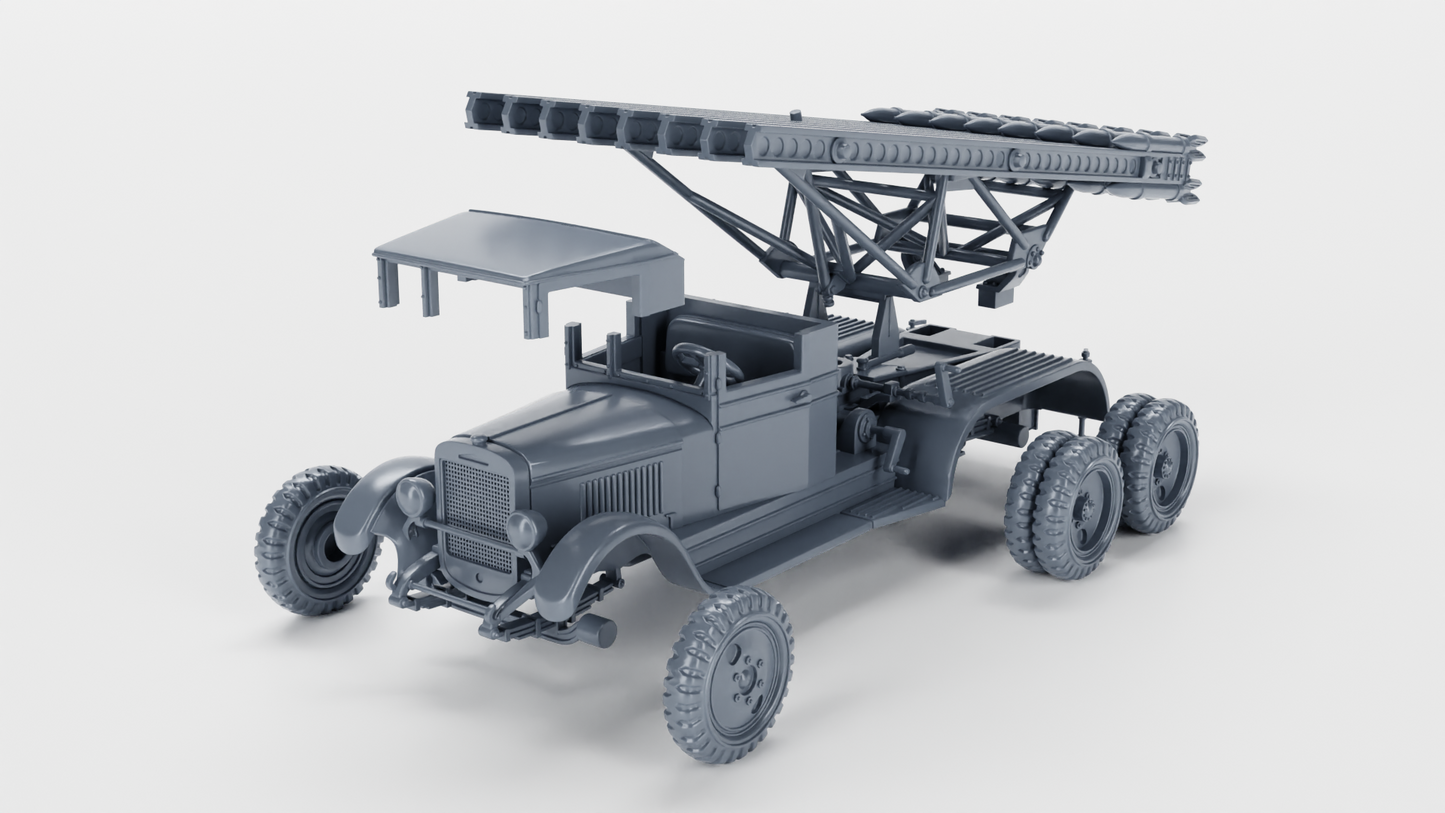 BM-13 Katyuskha model 1941 (ZIS-6) by Wargame3D