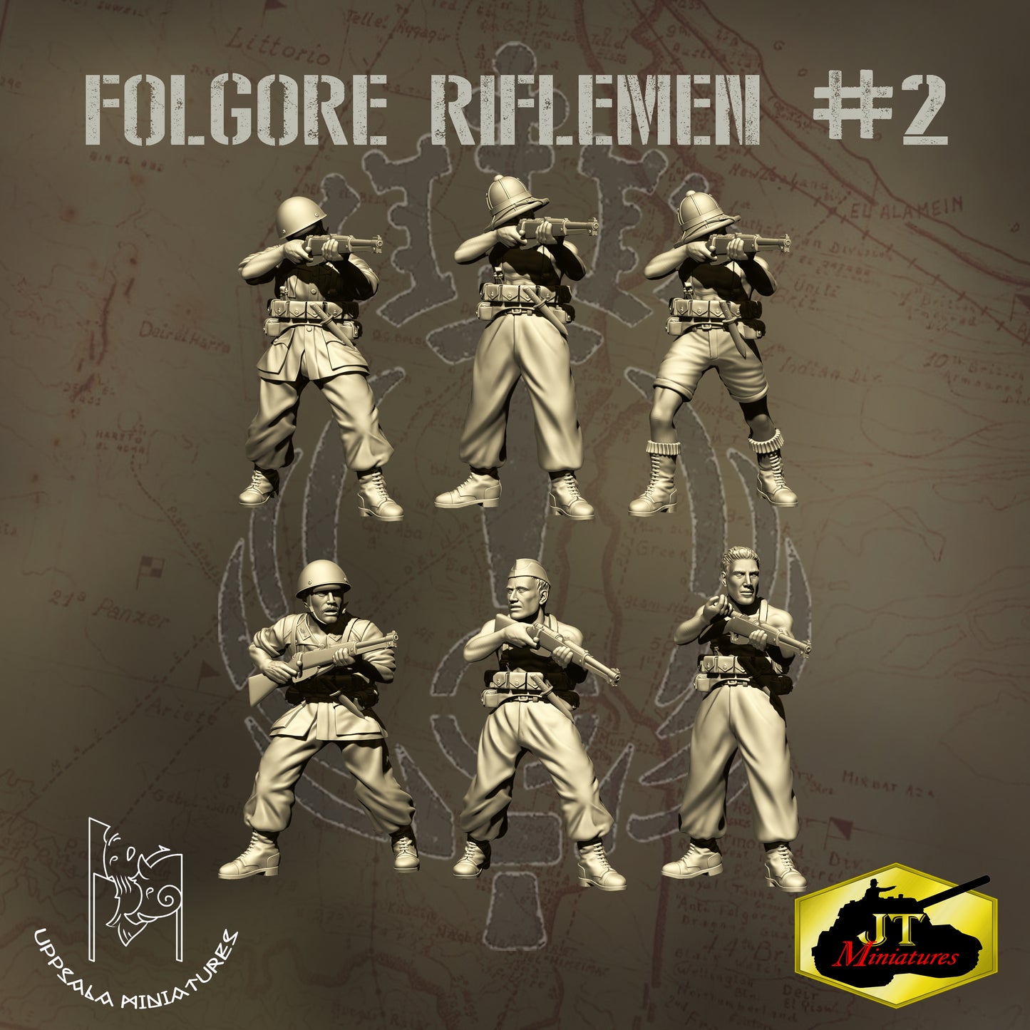 Folgore Riflemen #2 by Uppsala Miniatures