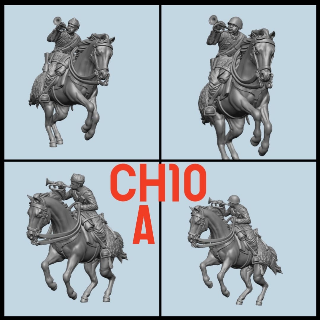 Savoia Cavalry Trumpeteer by Uppsala Miniatures