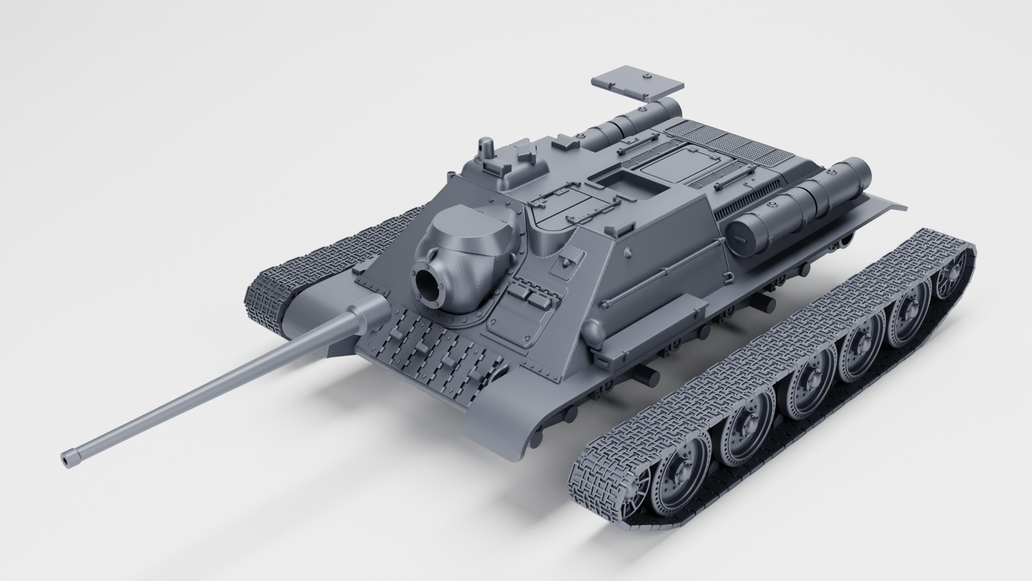 SU-85 self-propelled gun by Wargame3D