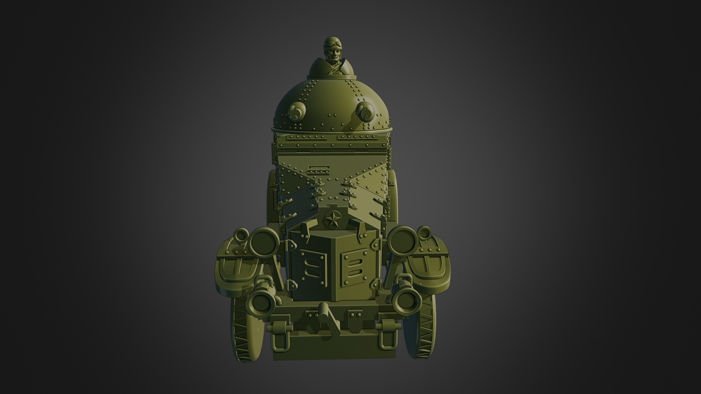 Vickers Crossley Armored Car by Wargame3D