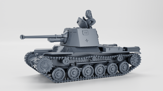 Type 3 Ho-Ni III Self-propelled gun by Wargame3D