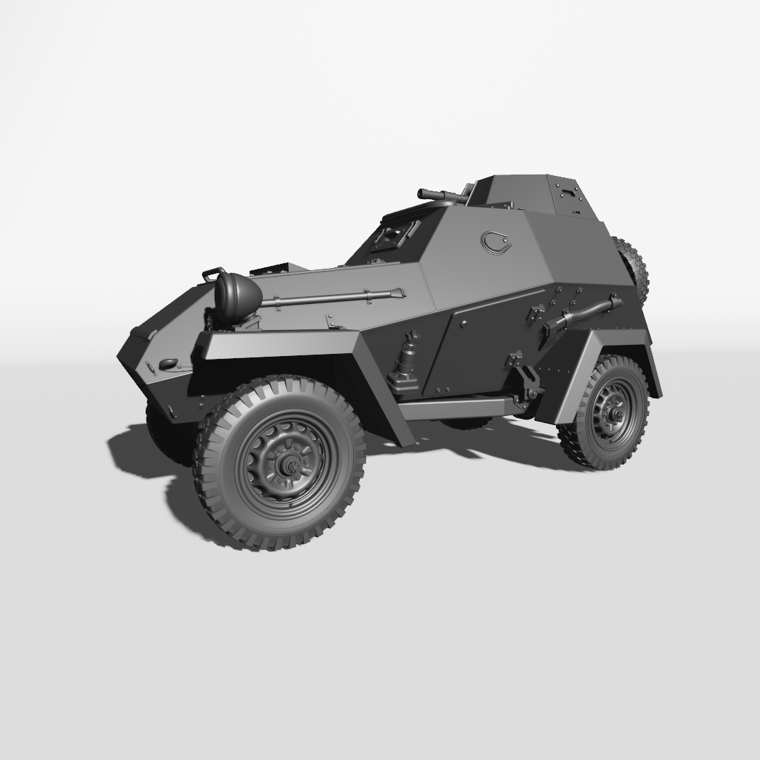 BA-64B Scout Car by Wargame3D