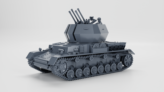 Flakpanzer IV "Wirbelwind" by Wargame3D