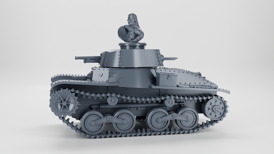 Type 4 Ke-Nu Light tank by Wargame3D