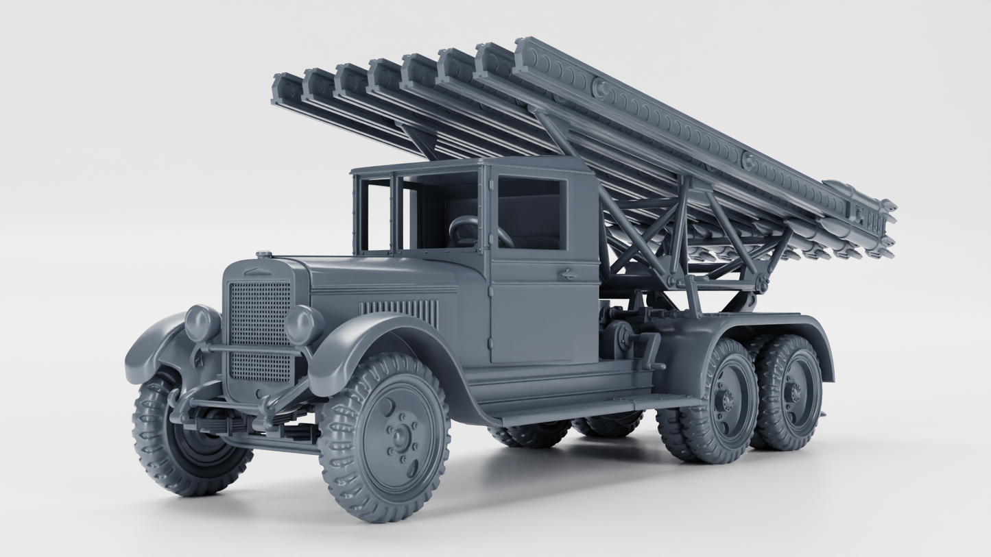 BM-13 Katyuskha model 1941 (ZIS-6) by Wargame3D