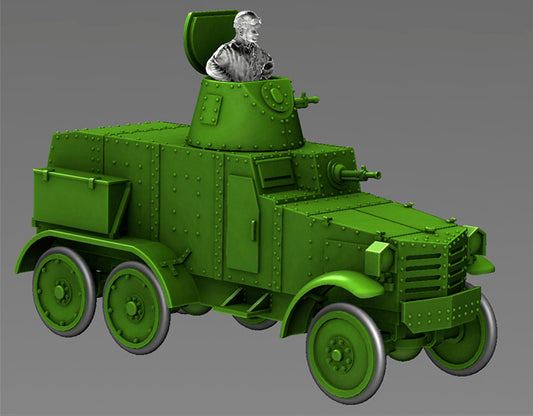 Type 92 Chiyoda armored car (6x6) by Wargame3D