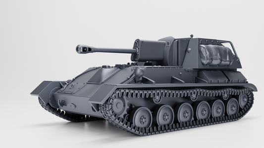 SU-76m self-propelled gun by Wargame3D