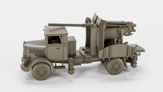Autocannone da 90-53 su Lancia 3Ro