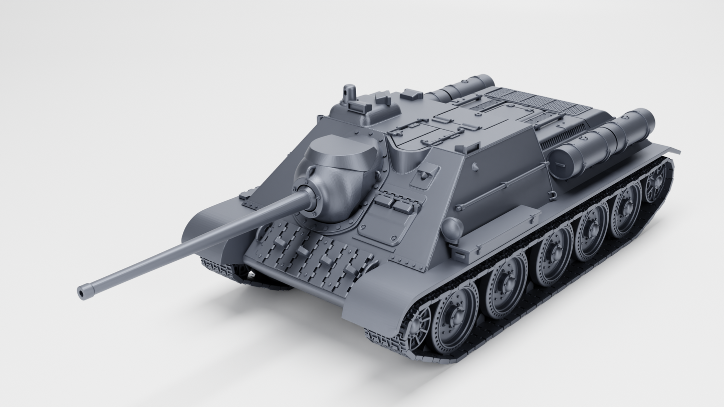 SU-85 self-propelled gun by Wargame3D