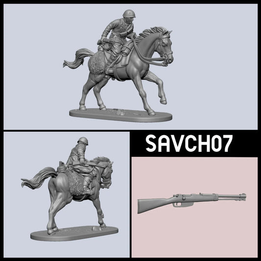 Savoia Cavalry CH07 by Uppsala Miniatures