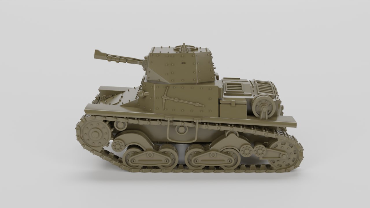 Carro Armato Leggero L6-40 + Lanciafiamme