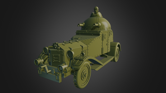 Vickers Crossley Armored Car by Wargame3D