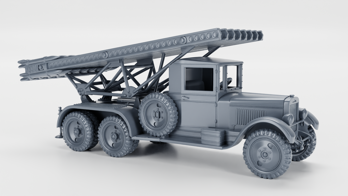 BM-13 Katyuskha model 1941 (ZIS-6) by Wargame3D