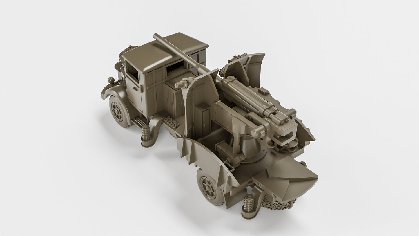 Autocannone da 90-53 su Lancia 3Ro