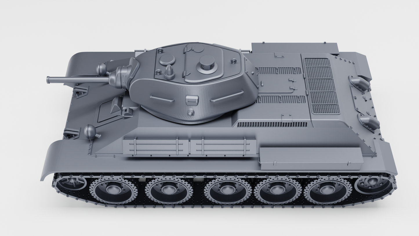 T34-76 model 1940 by Wargame3D