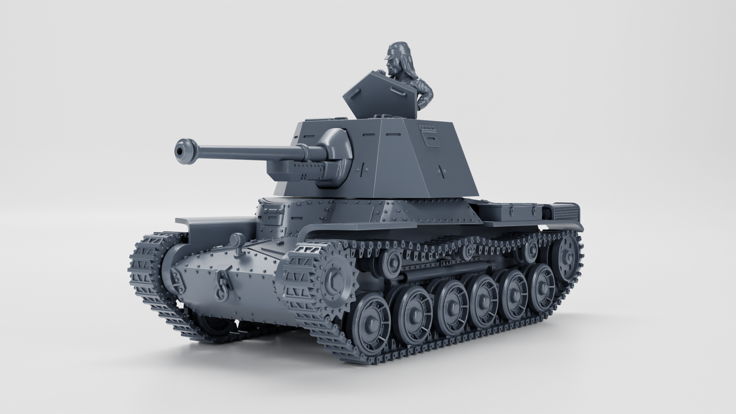 Type 3 Ho-Ni III Self-propelled gun by Wargame3D