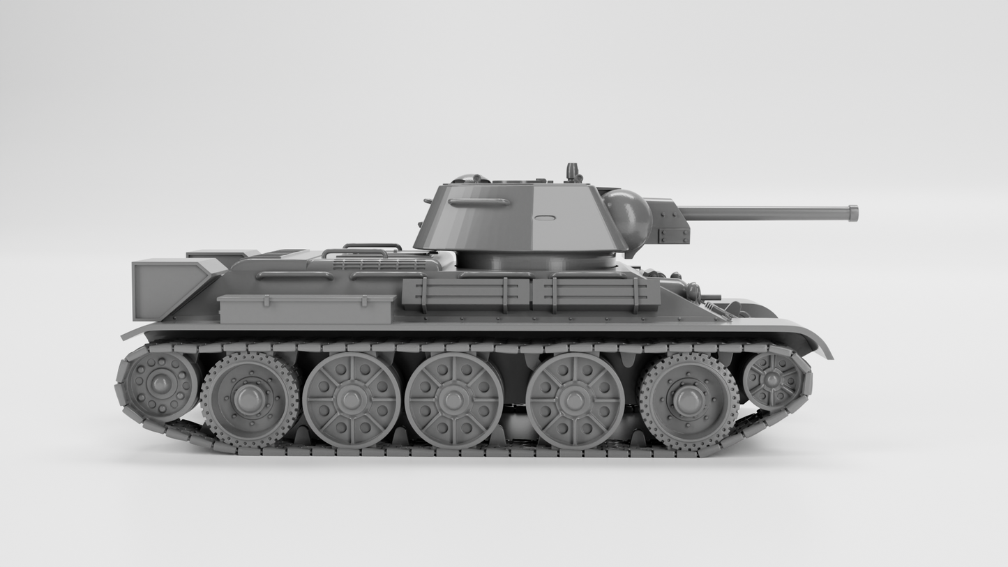 T34-76 model 1942 by Wargame3D