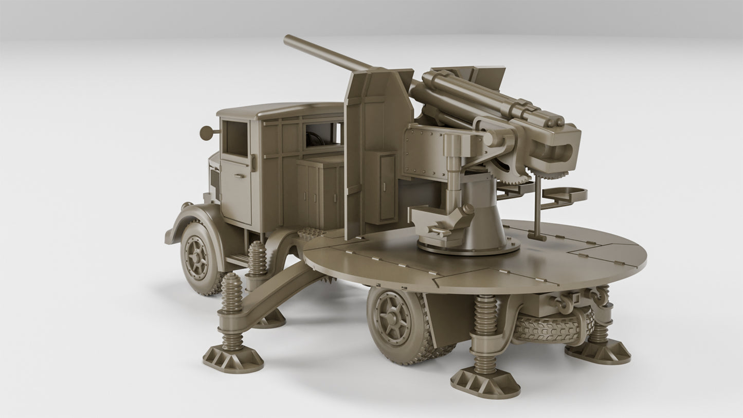 Autocannone da 90-53 su Lancia 3Ro