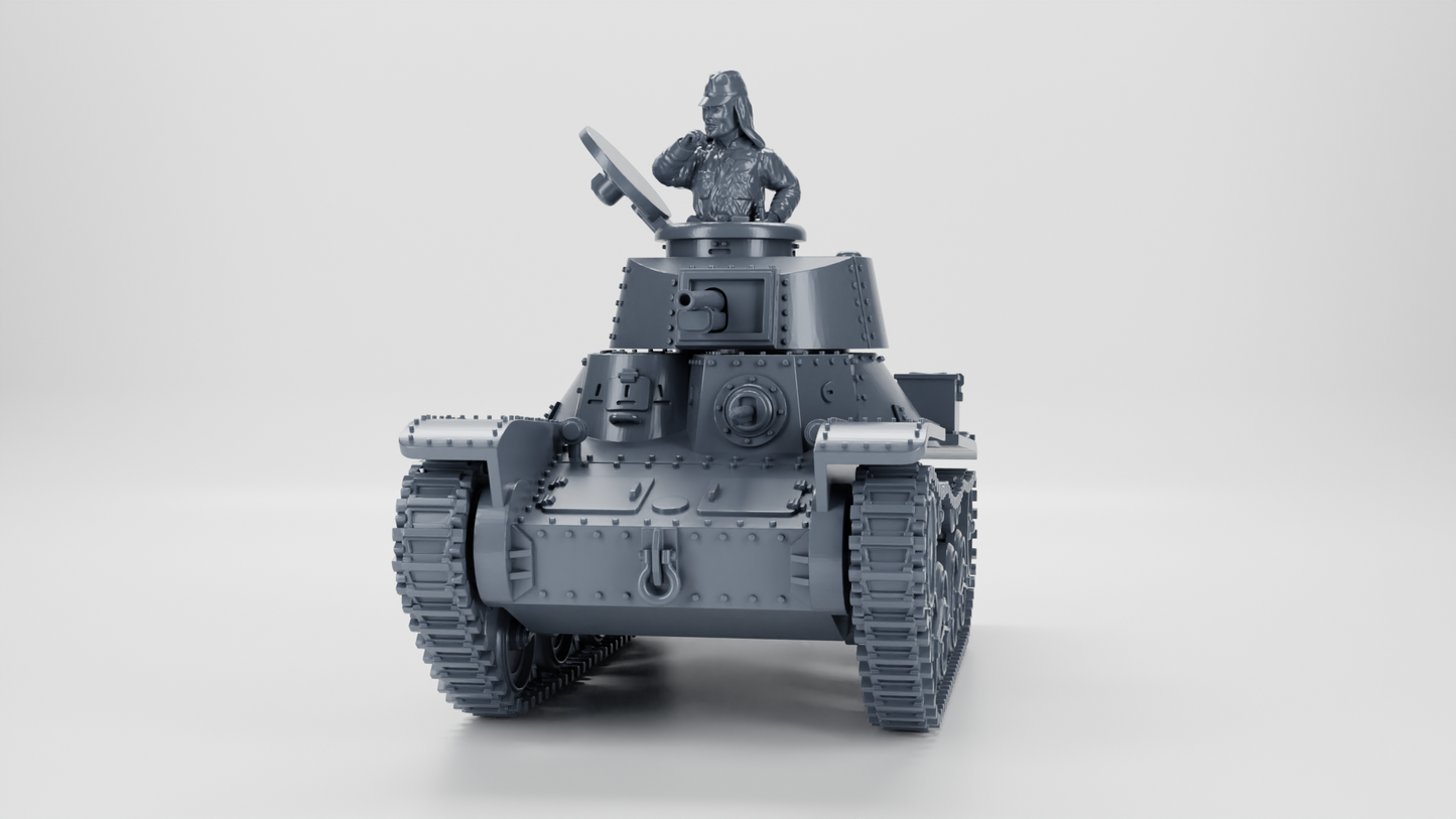 Type 4 Ke-Nu Light tank by Wargame3D