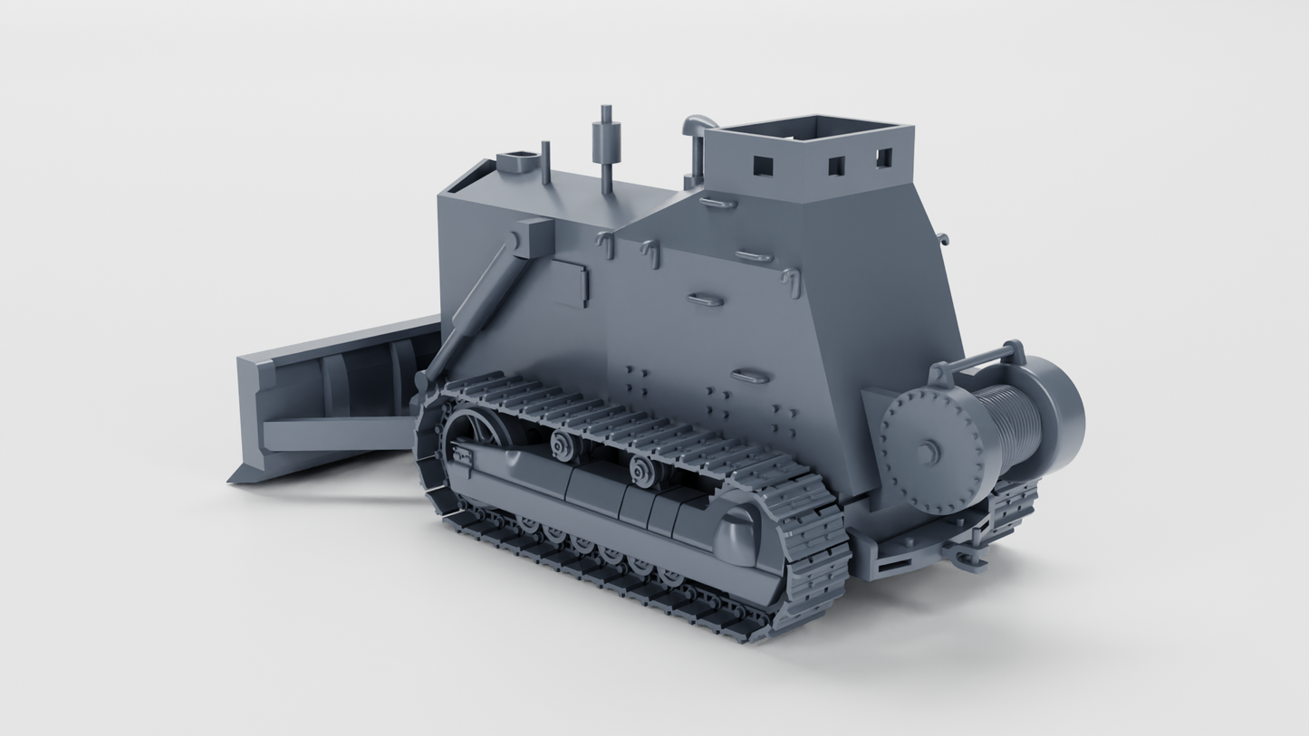 Caterpillar D7 armored by Wargame3D
