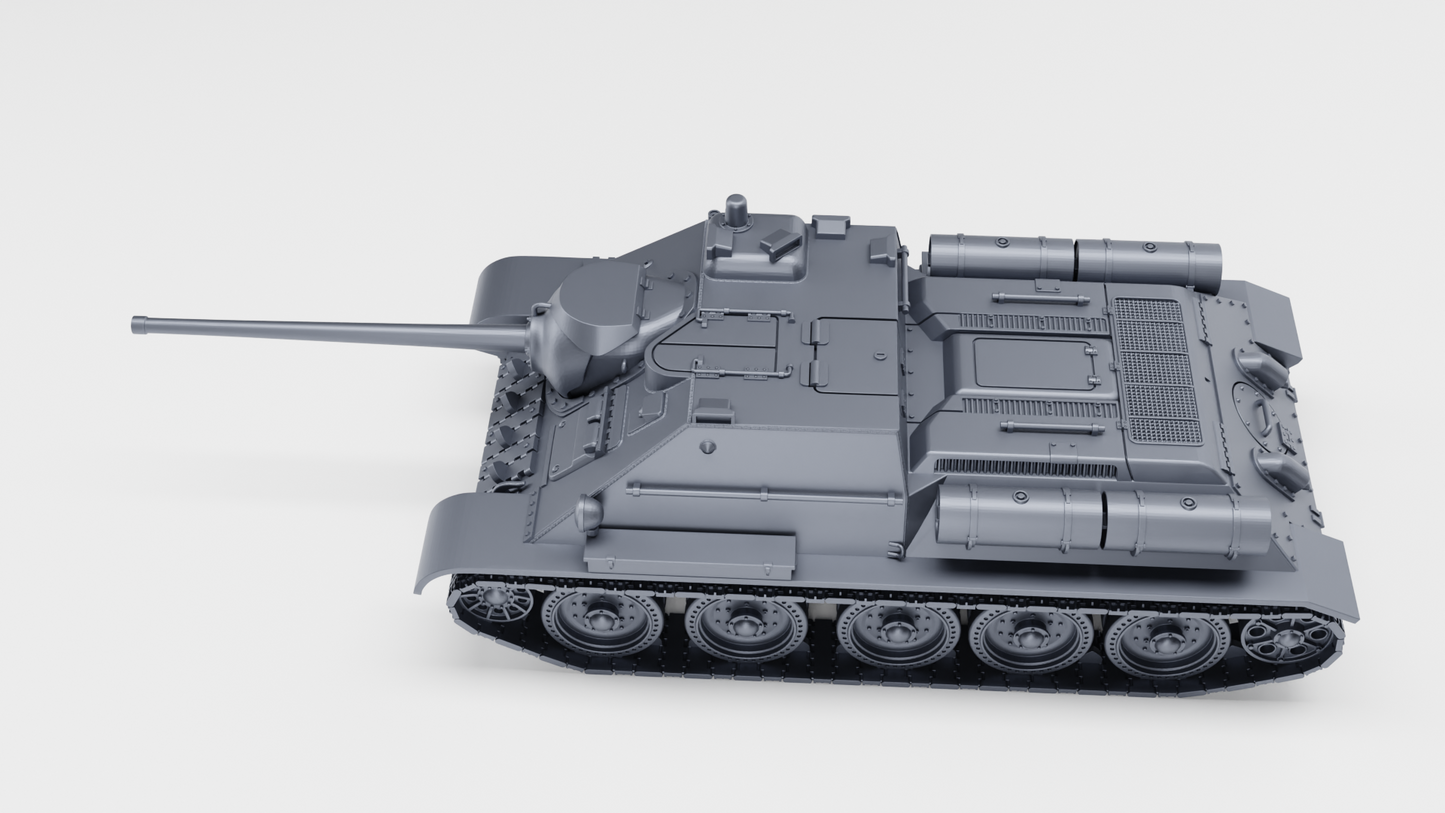 SU-85 self-propelled gun by Wargame3D