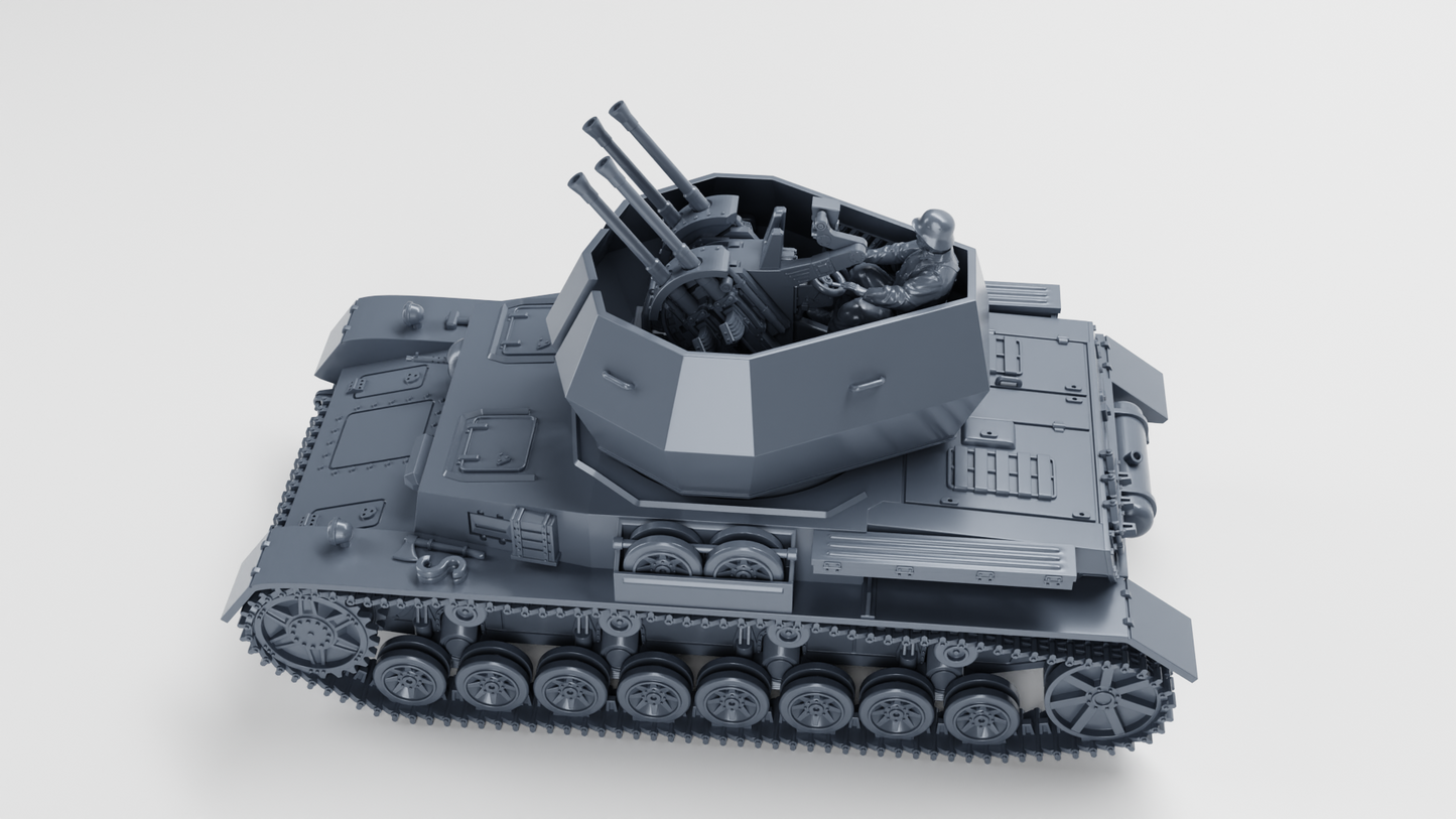 Flakpanzer IV "Wirbelwind" by Wargame3D