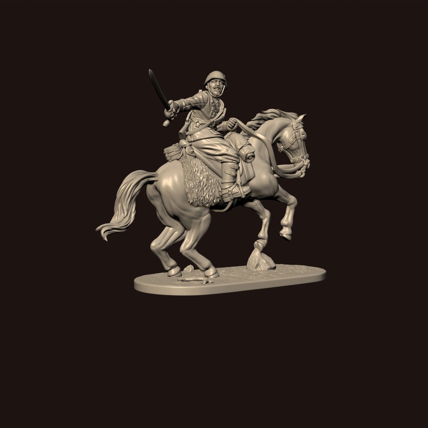 Savoia Cavalry charge group by Uppsala Miniatures