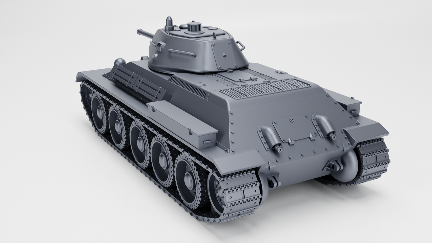 T34-76 model 1940 by Wargame3D
