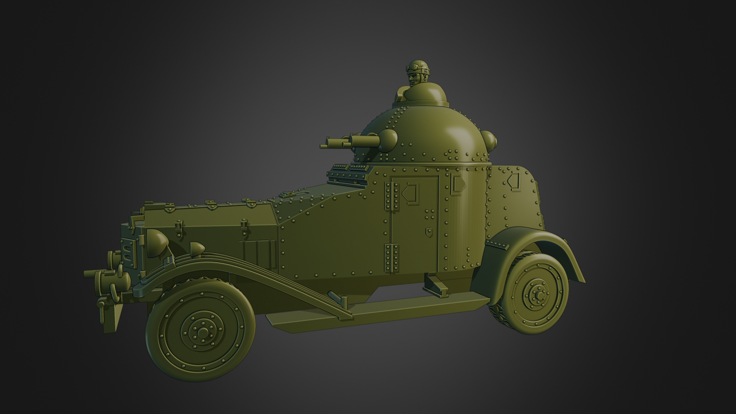 Vickers Crossley Armored Car by Wargame3D