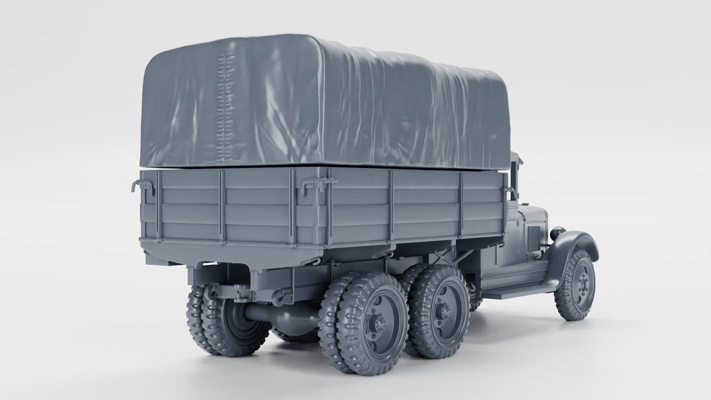ZIS-6 Army cargo truck (6x4) by Wargame3D