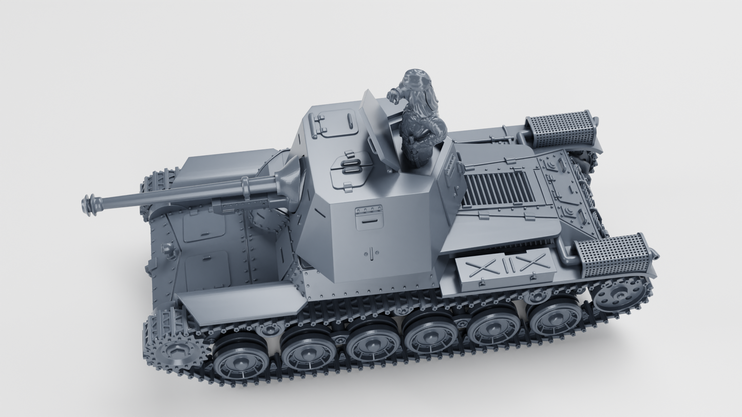 Type 3 Ho-Ni III Self-propelled gun by Wargame3D