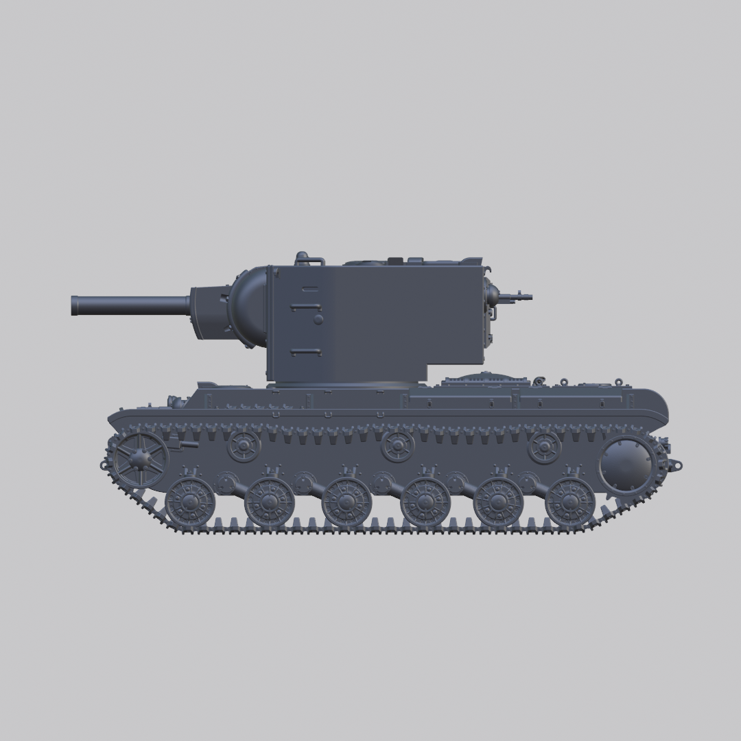 KV-2 Heavy Tank by Wargame3D