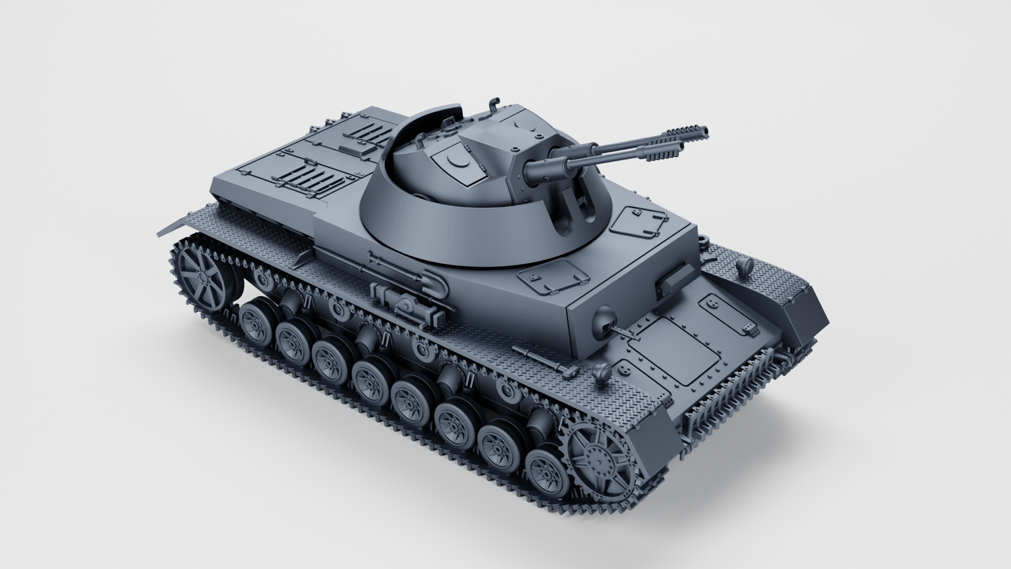 Flakpanzer IV Kugelblitz by Wargame3D