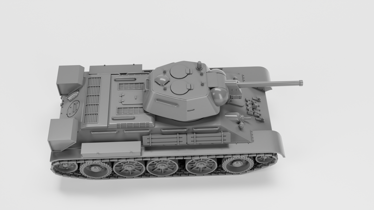 T34-76 model 1942 by Wargame3D