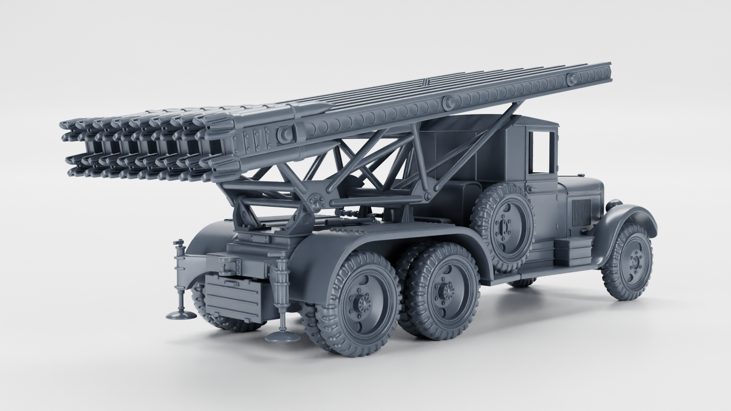 BM-13 Katyuskha model 1941 (ZIS-6) by Wargame3D