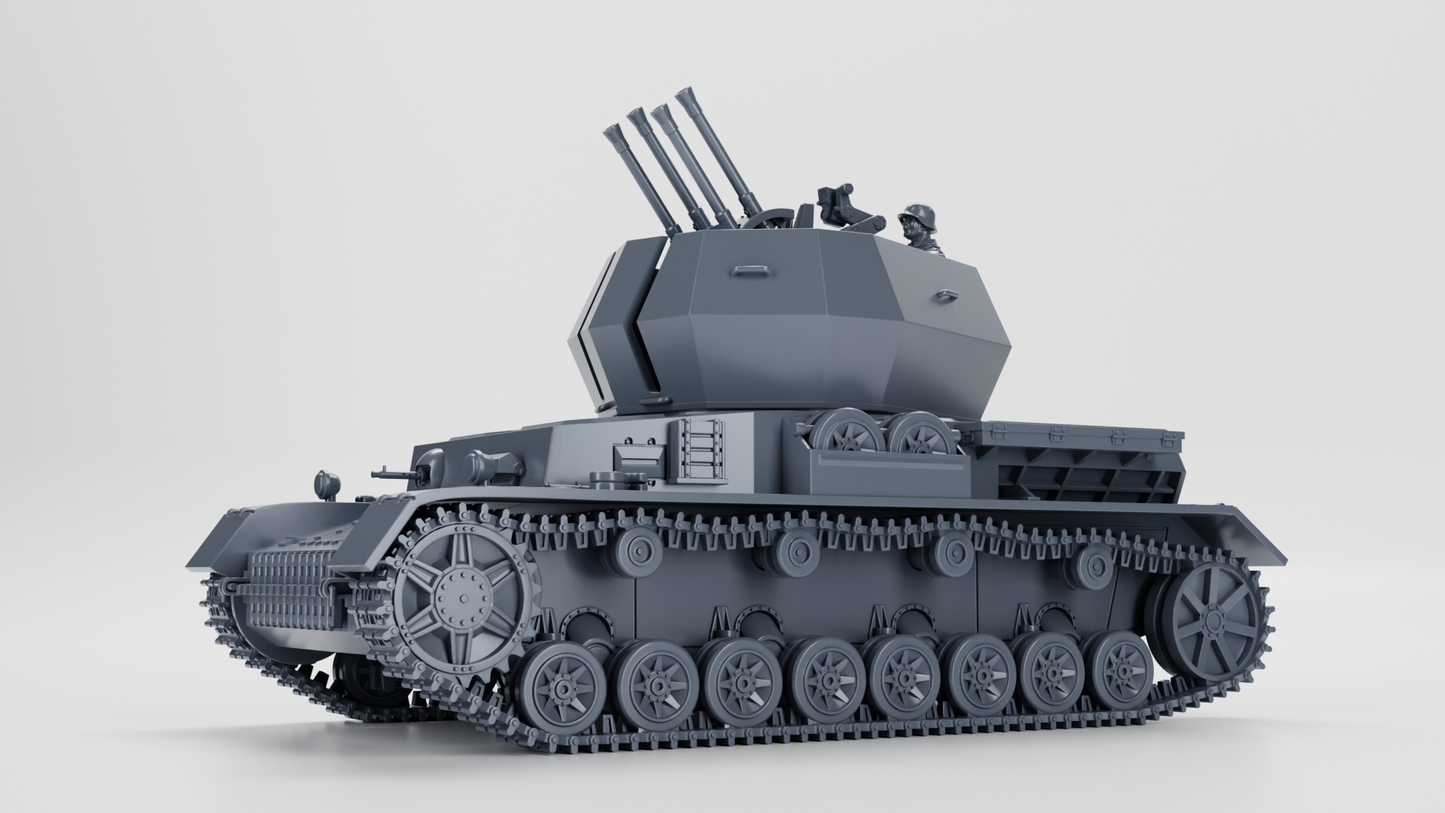 Flakpanzer IV "Wirbelwind" by Wargame3D