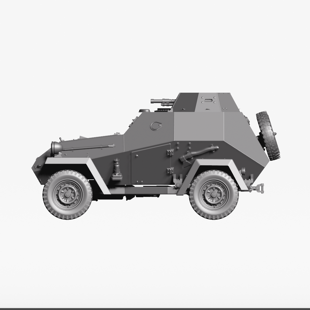 BA-64B Scout Car by Wargame3D
