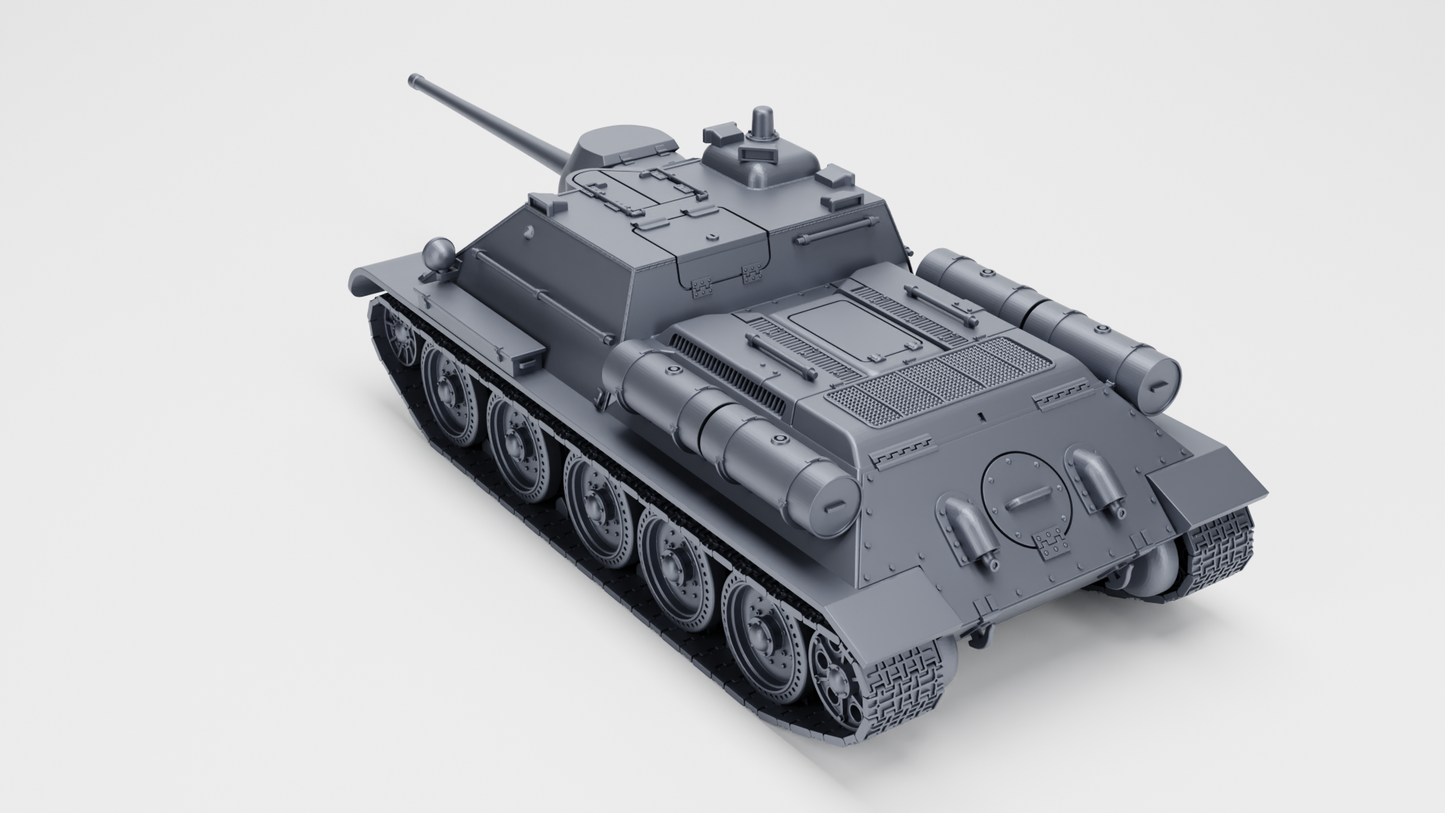 SU-85 self-propelled gun by Wargame3D