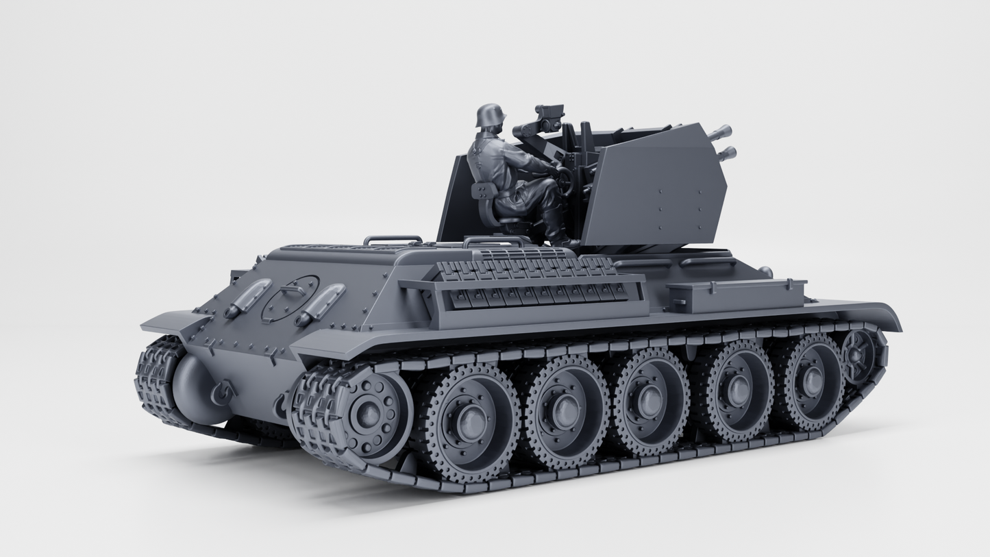 Flakpanzer T_34(r) (2cm Flakvierling 38)