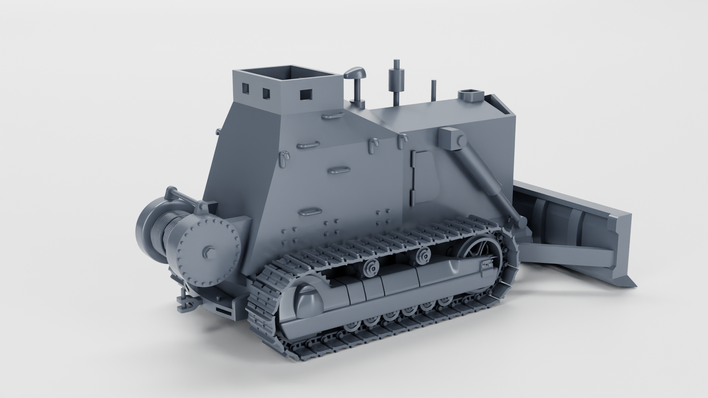 Caterpillar D7 armored by Wargame3D