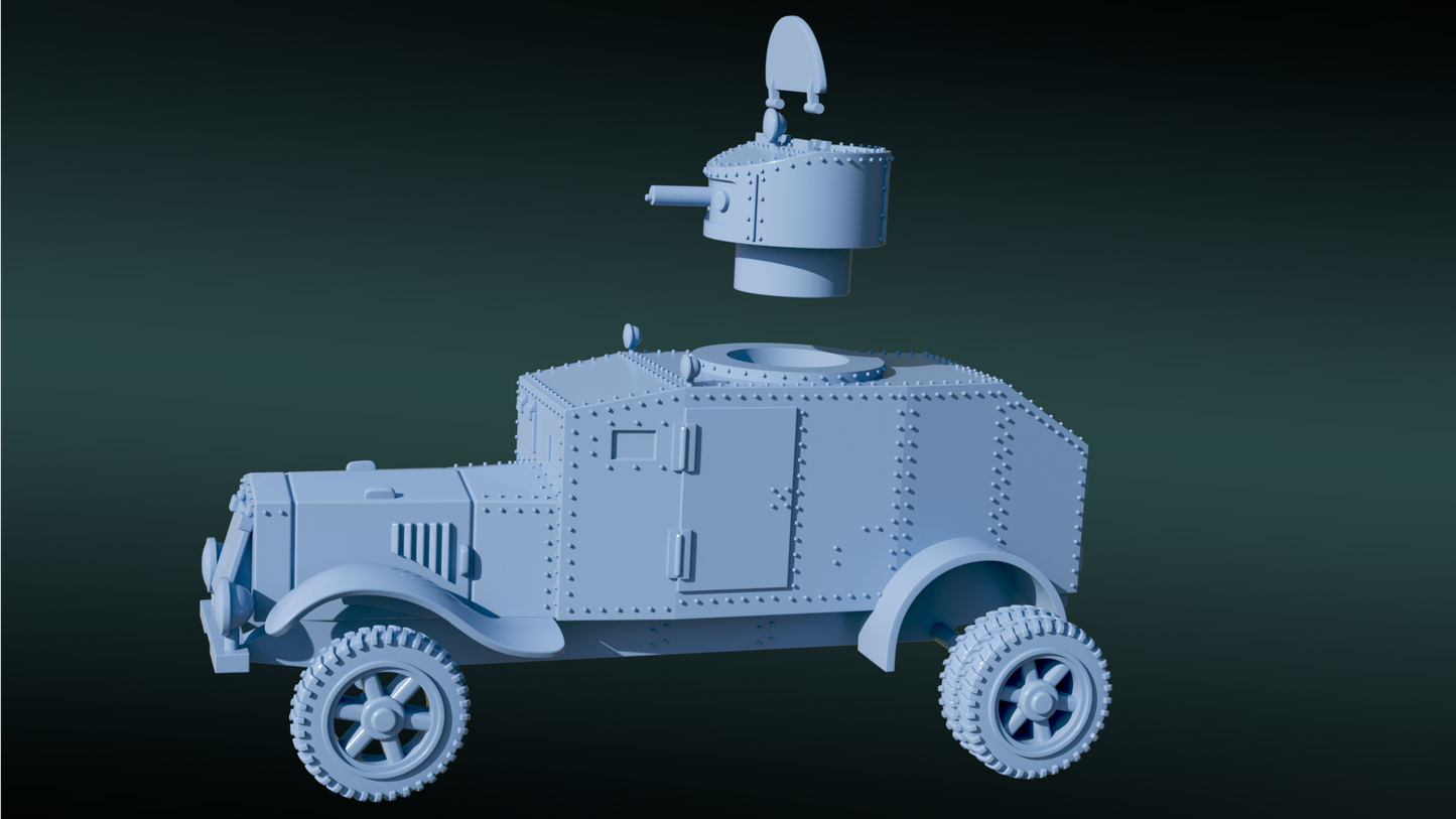 Type 92 Osaka - Hokoku (4x4) by Wargame3D