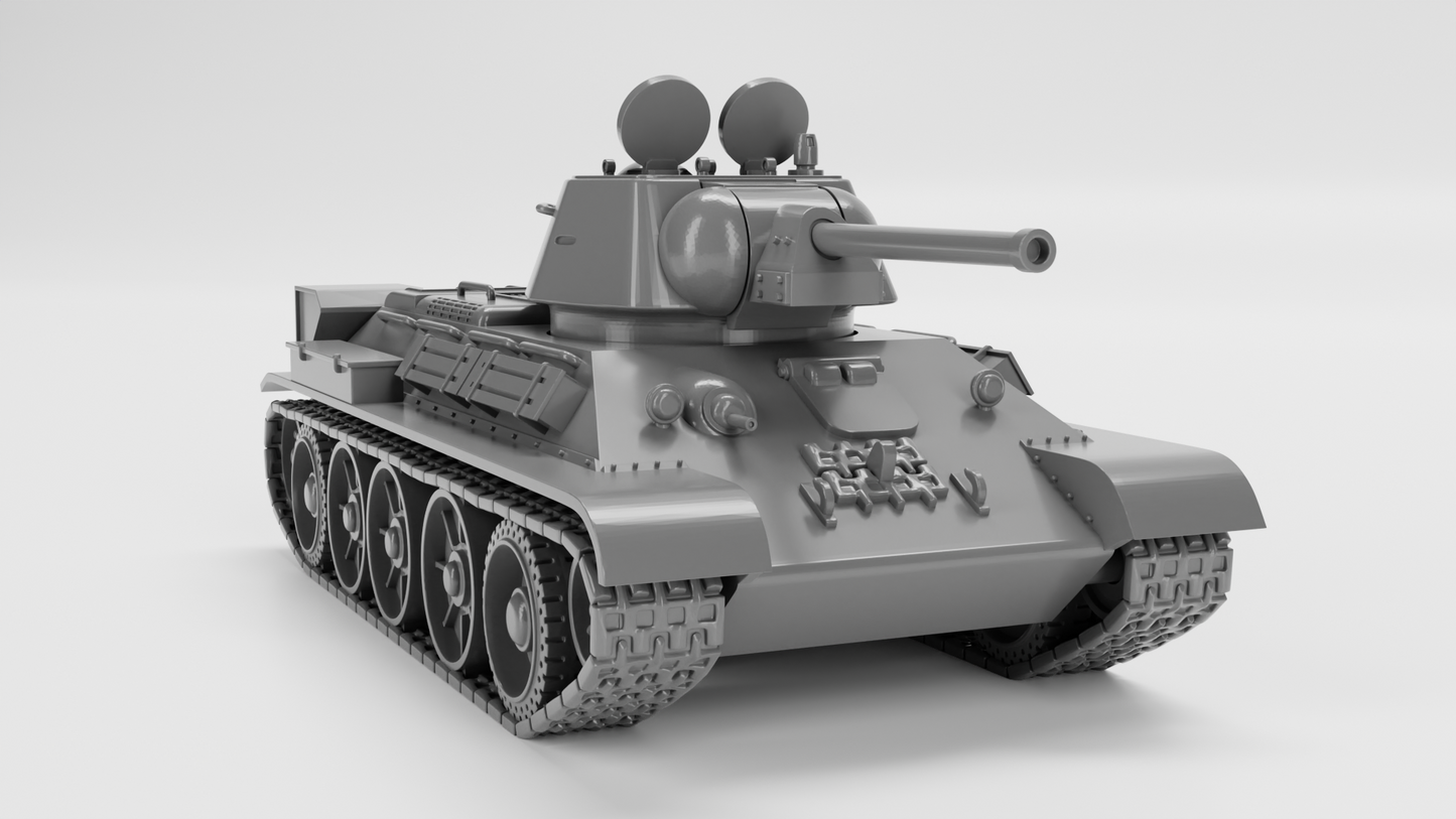 T34-76 model 1942 by Wargame3D