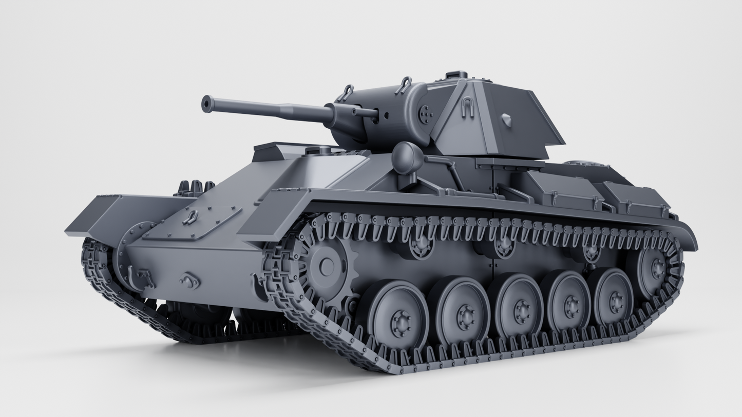 T-70 Light Tank by Wargame3D
