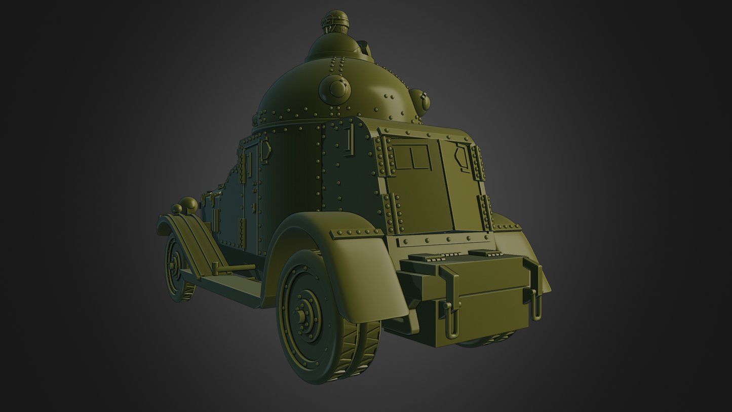 Vickers Crossley Armored Car by Wargame3D