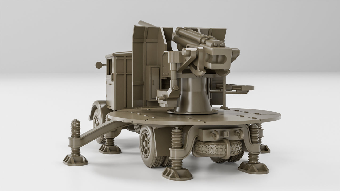Autocannone da 90-53 su Lancia 3Ro
