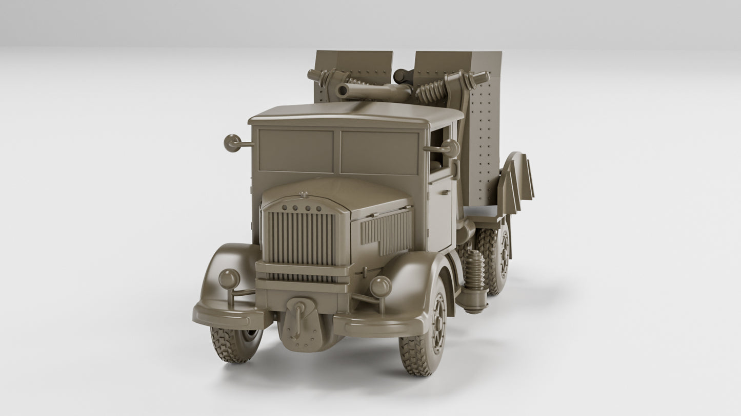 Autocannone da 90-53 su Lancia 3Ro