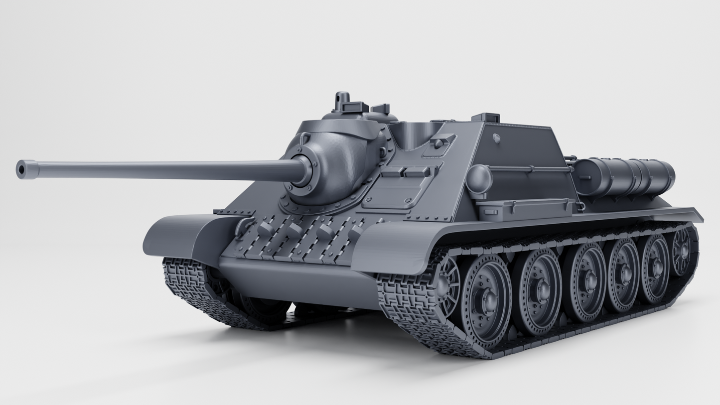 SU-85 self-propelled gun by Wargame3D